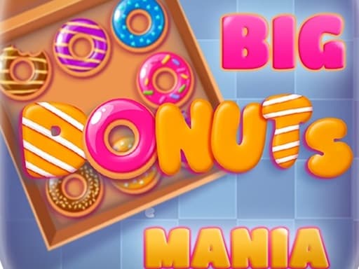 Big Donuts Mania game screenshot - cooking - Free online game