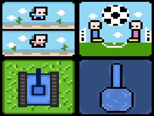4 Games For 2 Players游戏截图 - arcade - 免费在线游戏