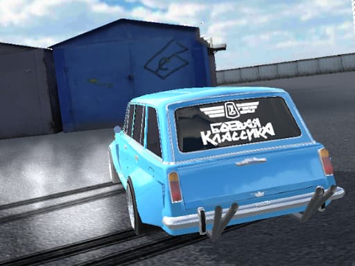 Captura de pantalla del juego Lada Russian Car Drift - racing - Juego gratuito en línea