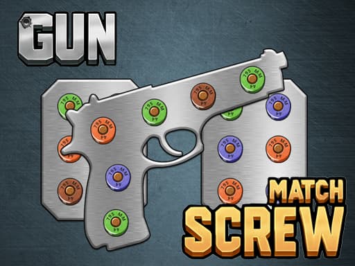 Captura de pantalla del juego Gun Match Screw - puzzles - Juego gratuito en línea