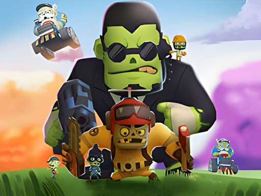 Merge Plants and Zombies游戏截图 - arcade - 免费在线游戏