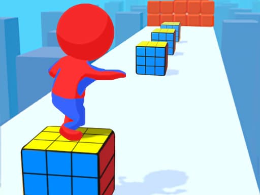Captura de pantalla del juego Cubic Ride - action - Juego gratuito en línea