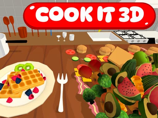 Cook it 3D game screenshot - cooking - Free online game