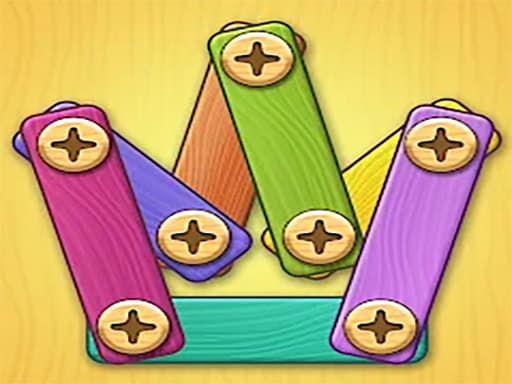 Screw Puzzle   DIY game screenshot - puzzles - Free online game