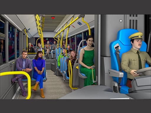 Coach Bus Simulator: City Bus Sim游戏截图 - racing - 免费在线游戏