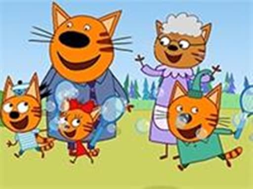 Cat Family Educational Games - Game For Kids game screenshot - girls - Free online game