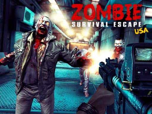 Captura de pantalla del juego Zombie Survival Escape USA - shooting - Juego gratuito en línea
