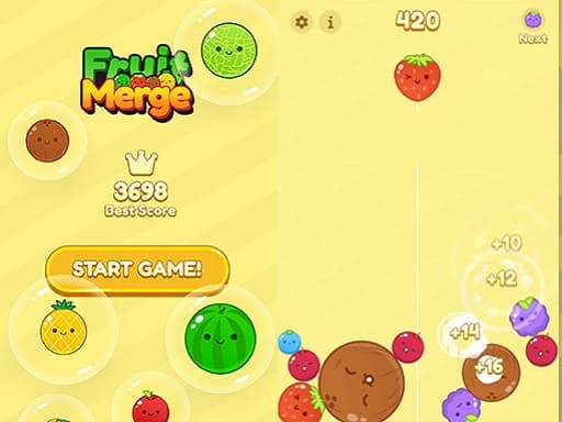 Captura de pantalla del juego Watermelon Fruit 2048 - arcade - Juego gratuito en línea