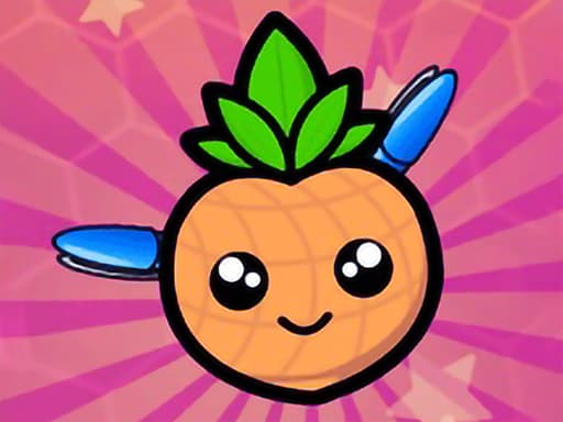 Captura de pantalla del juego PINEAPPLE PEN 2 - shooting - Juego gratuito en línea