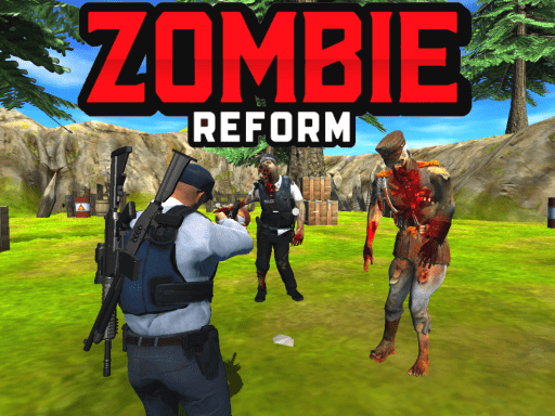 Zombie Reform game screenshot - shooting - Free online game