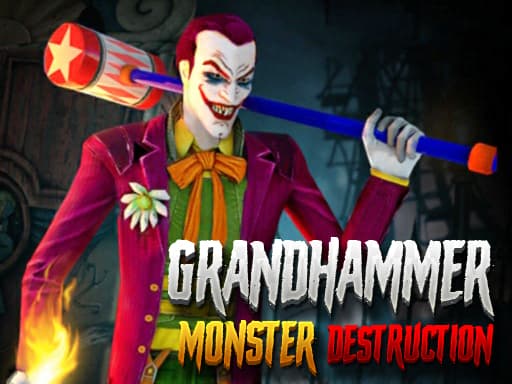 Captura de pantalla del juego GRAND HAMMER MONSTER DESTRUCTION - adventure - Juego gratuito en línea