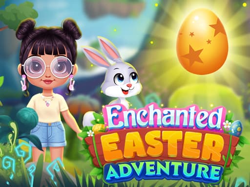 Enchanted Easter Adventure game screenshot - girls - Free online game