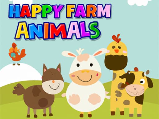 Captura de pantalla del juego Happy Farm Animals - clicker - Juego gratuito en línea