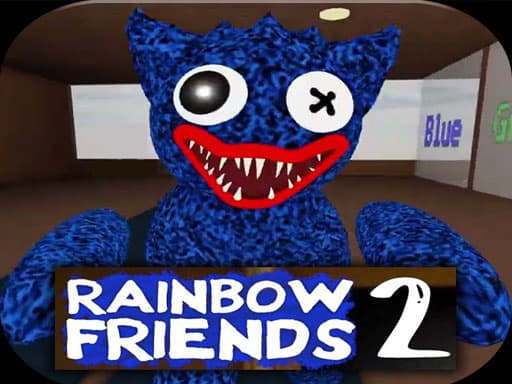 Captura de pantalla del juego scary rainbow friends 2023 - action - Juego gratuito en línea