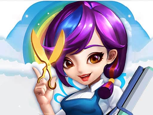 Captura de pantalla del juego Barber  fun - adventure - Juego gratuito en línea