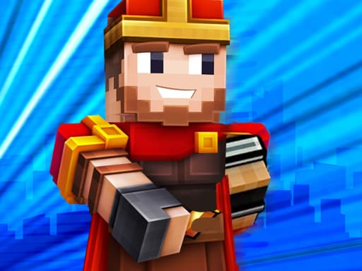 Pixel City Runner 3D game screenshot - 3d - Free online game