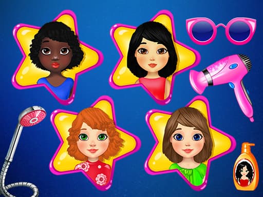 MakeOver Salon game screenshot - girls - Free online game
