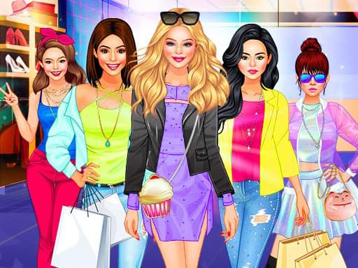 Girl Squad Fashion - BFF Fashionista Dress Up game screenshot - girls - Free online game