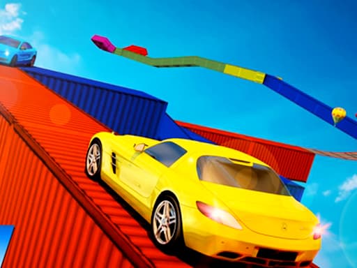 Captura de pantalla del juego Mega Ramps stunt cars 3d - racing - Juego gratuito en línea