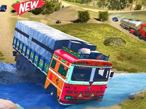 Indian Real Cargo Truck Driving Game游戏截图 - racing - 免费在线游戏