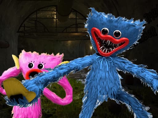 Huggy Wuggy Sewer Escape game screenshot - adventure - Free online game
