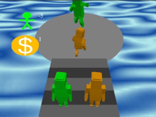 River Rush game screenshot - hypercasual - Free online game