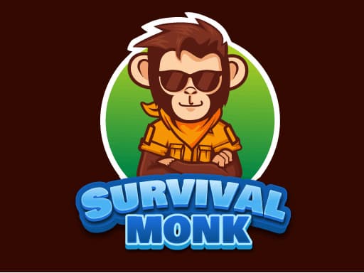Survival Monk game screenshot - hypercasual - Free online game