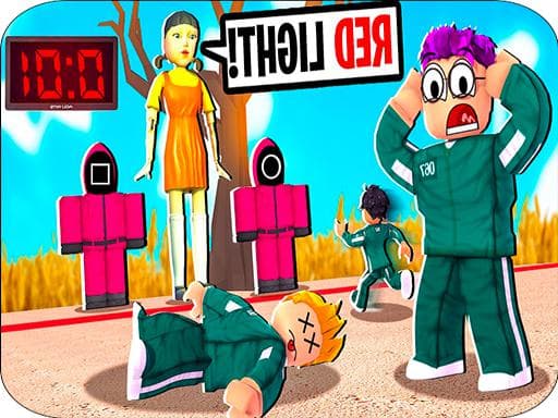 Squid Game Challenge Battle 3D game screenshot - hypercasual - Free online game