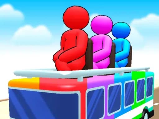 Bus Jam Sort游戏截图 - puzzles - 免费在线游戏