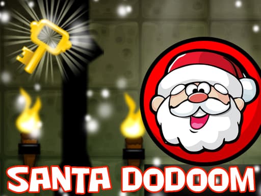Captura de pantalla del juego Santa Dungeon Of Doom - puzzles - Juego gratuito en línea
