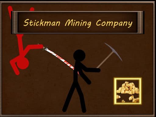 Stickman Idle Clicker Miner: Imposter among us game screenshot - fighting - Free online game