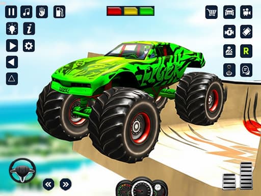 Extreme Monster Truck game screenshot - racing - Free online game