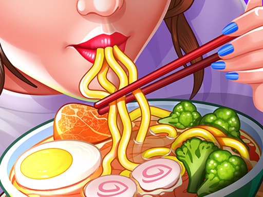Chinese Food Cooking Game 2 game screenshot - girls - Free online game