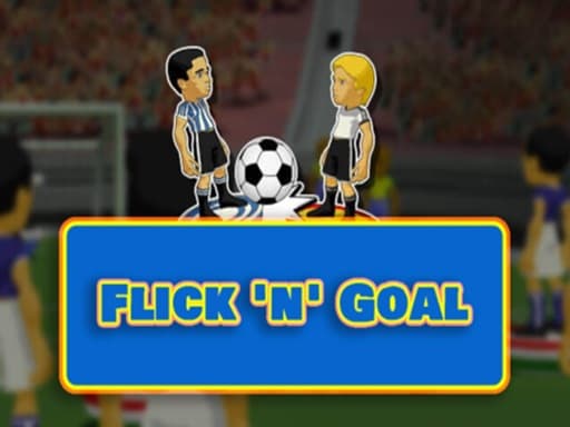 Flick n Goal game screenshot - soccer - Free online game