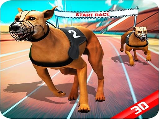 Crazy Dog Race game screenshot - hypercasual - Free online game