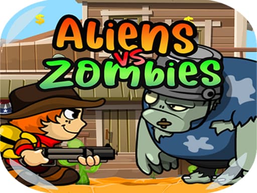 Captura de pantalla del juego Aliens vs Zombies - adventure - Juego gratuito en línea