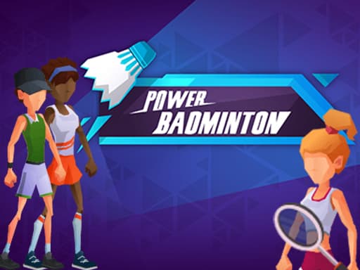 Captura de pantalla del juego Power Badmintan - sports - Juego gratuito en línea