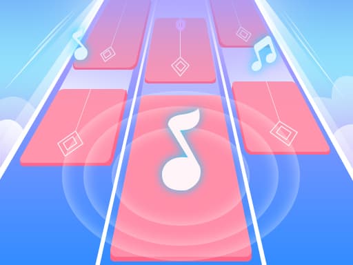 Magic Piano Music game screenshot - hypercasual - Free online game