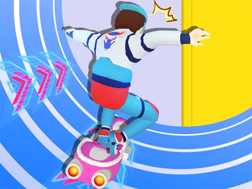 Cyber Surfer Skateboard game screenshot - action - Free online game
