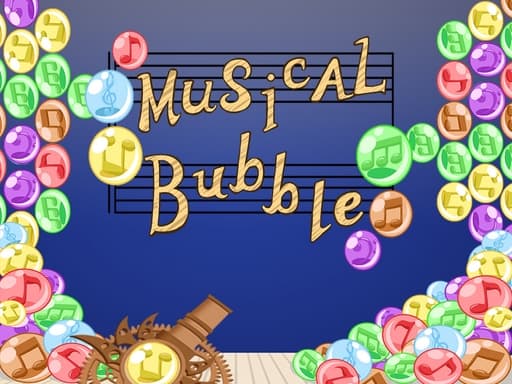 Musical Bubble game screenshot - bejeweled - Free online game