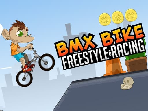 Captura de pantalla del juego Bmx Bike Freestyle &amp; Racing - sports - Juego gratuito en línea