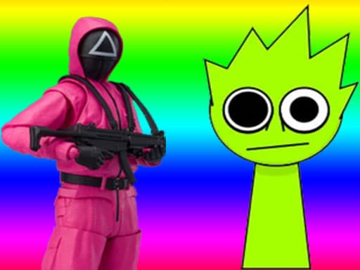 Squid Sprunki Shooter Game 2 game screenshot - arcade - Free online game