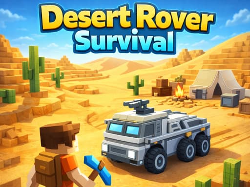 Captura de pantalla del juego Desert Rover Survival - adventure - Juego gratuito en línea