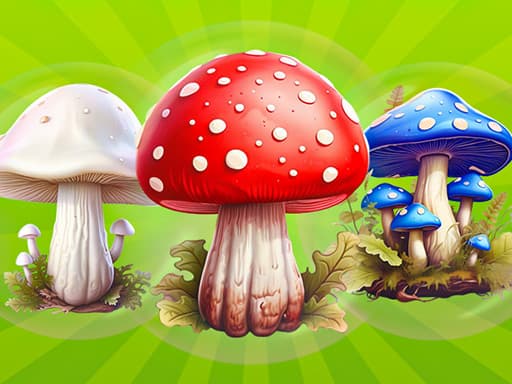 MergeMushrooms: 2048! game screenshot - puzzles - Free online game