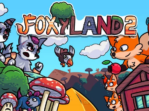 Captura de pantalla del juego FoxyLand 2 - adventure - Juego gratuito en línea