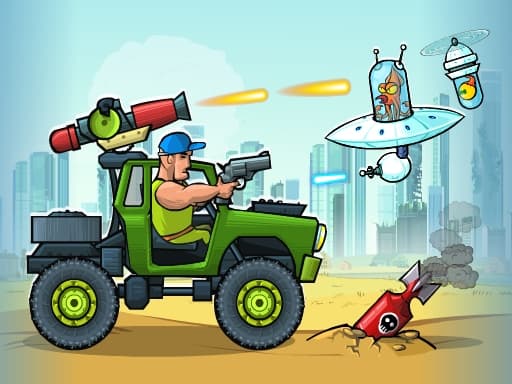 Mad Day Special game screenshot - racing - Free online game