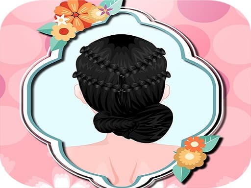 Perfect Popular Braids game screenshot - girls - Free online game