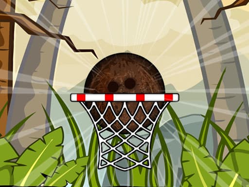 Captura de pantalla del juego Coconut Basketball - sports - Juego gratuito en línea