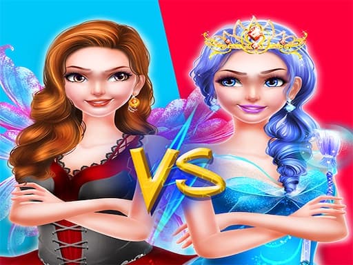 Pro Fairy Princess Dress Up VS Witch Makeup游戏截图 - girls - 免费在线游戏
