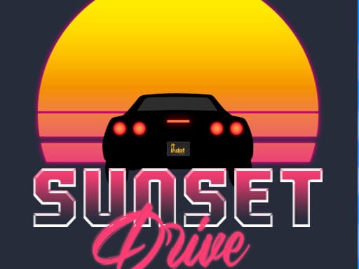 Sunset Driver 2021 game screenshot - hypercasual - Free online game